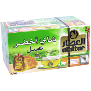 Alattar Tea Green Tea Honey 20 bags