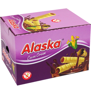 Corn Rolls Chocolate Crème Alaska 16pcs