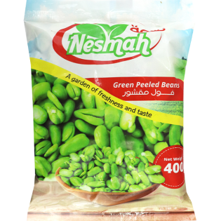 Frozen Broad Beans Peeled Nesmah 400g