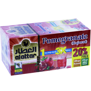 Tea Pomegranate Alattar 20 Bags