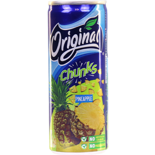 Juice Chunks Pineapple Original 240ml