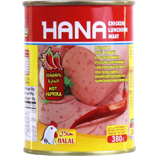 Luncheon chicken hot Hana  380 g