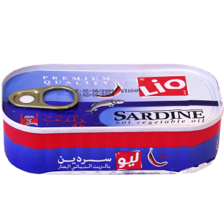 Sardines Hot Lio 125g