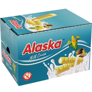 Corn Rolls Milk Crème Alaska 16pcs