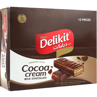 Biscuits Chocolate Delikit 12pcs