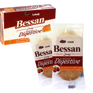 Bessan Biscuit with Oat & Carnberry 12*12