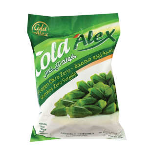 Frozen Okra Zero Gold Alex 400g