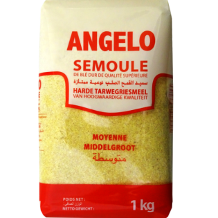 Semolina Medium Angelo 1kg