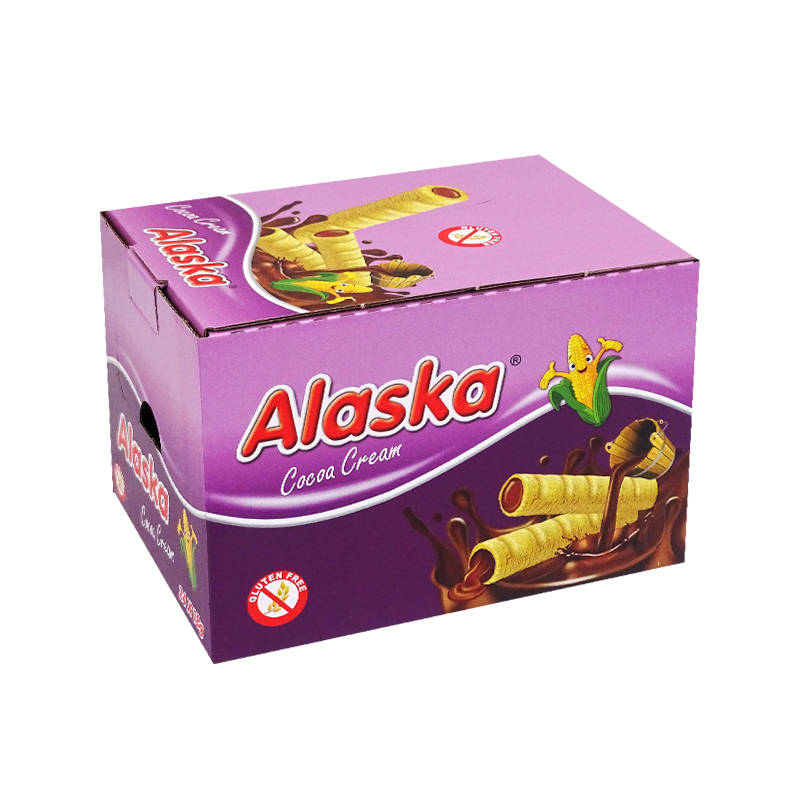 Corn Rolls Chocolate Crème Alaska 16pcs