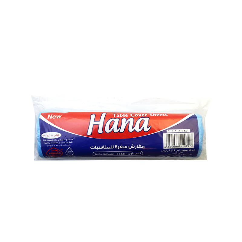 Table Cover Plastic Hana 1 Roll