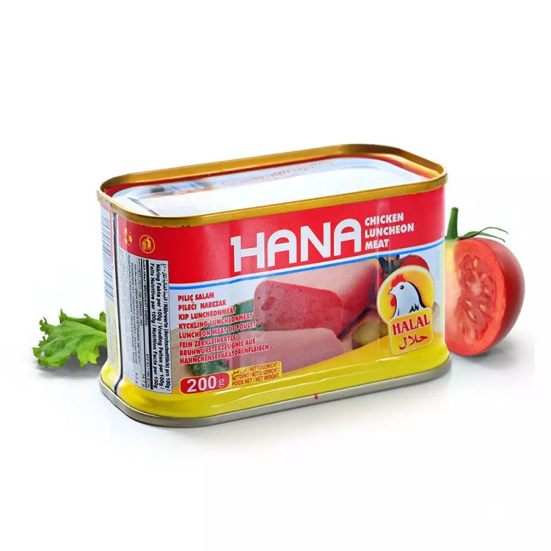 Luncheon chicken Hana Quadrat g200