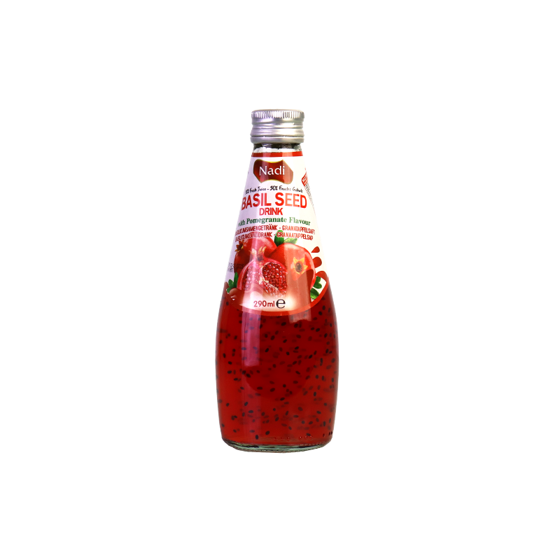 Natural Juice Basil Seed Pomegranate Nadi 290ml