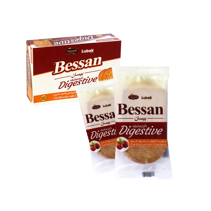 Bessan Biscuit with Oat & Carnberry 12*12