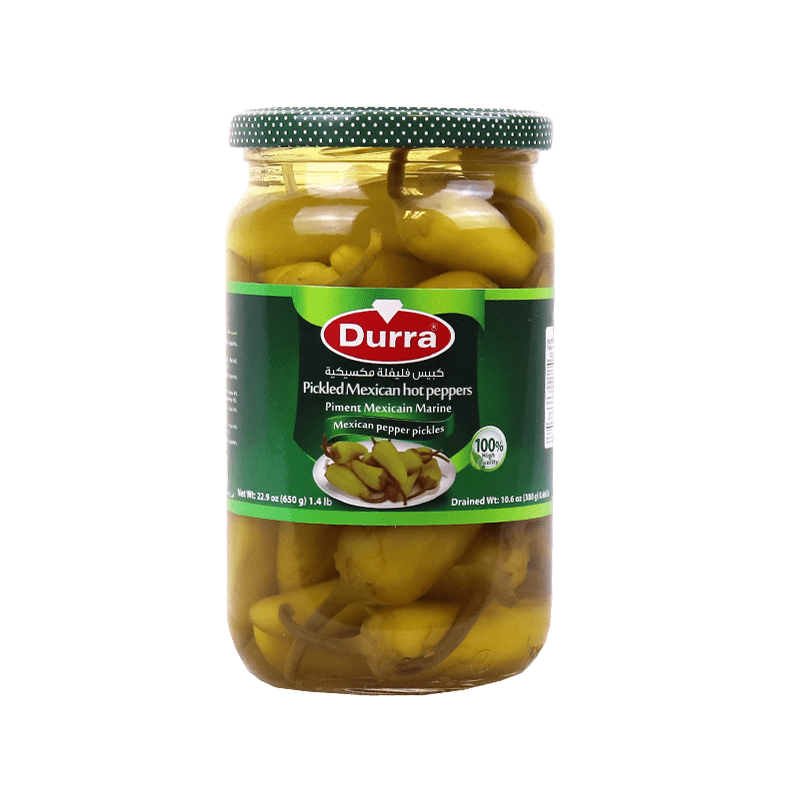 Pepper Pickles Hot AlDurra 600g