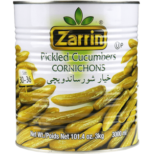 Cucumber Pickles Zarrin 3kg