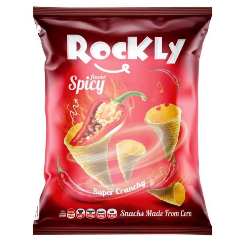 Chips Rockly Hot 90g