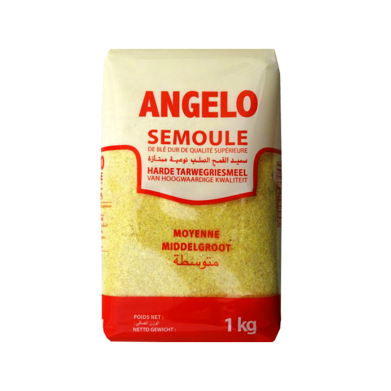 Semolina Medium Angelo 1kg