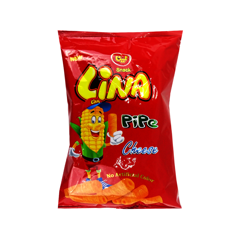 Chips Lina Pipes Cheese 24x65GR