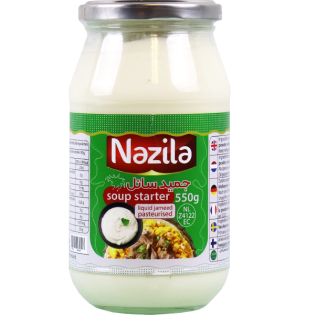 Soup Starter Liquid Jameed Pasteurised Nazila 550g