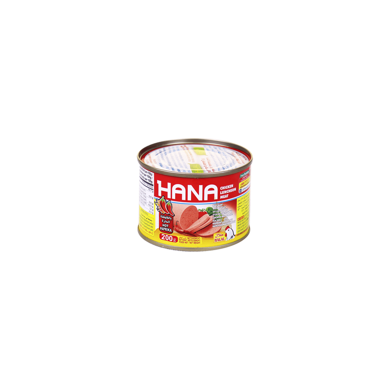 Luncheon Chicken Hot Hana 200g