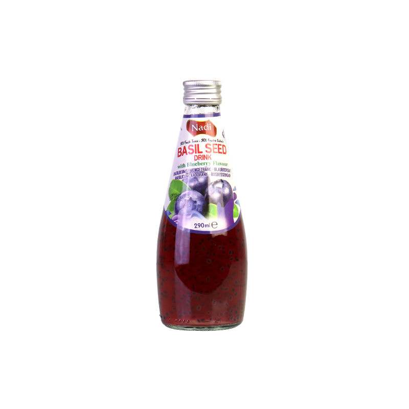 Natural Juice Basil Seed  Blueberry Nadi 290ml