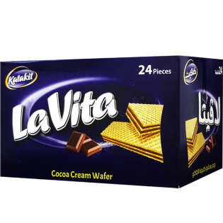 Koekjes Wafers Chocola Lavita 24st