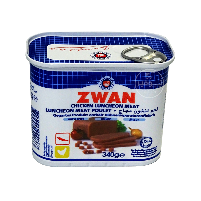 Luncheon Chicken Spicy Zwan 340g