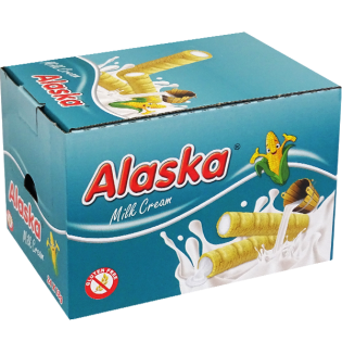 Mais Rollen Melk Crème Alaska 16st