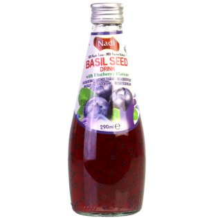 Natural Juice Basil Seed  Blueberry Nadi 290ml