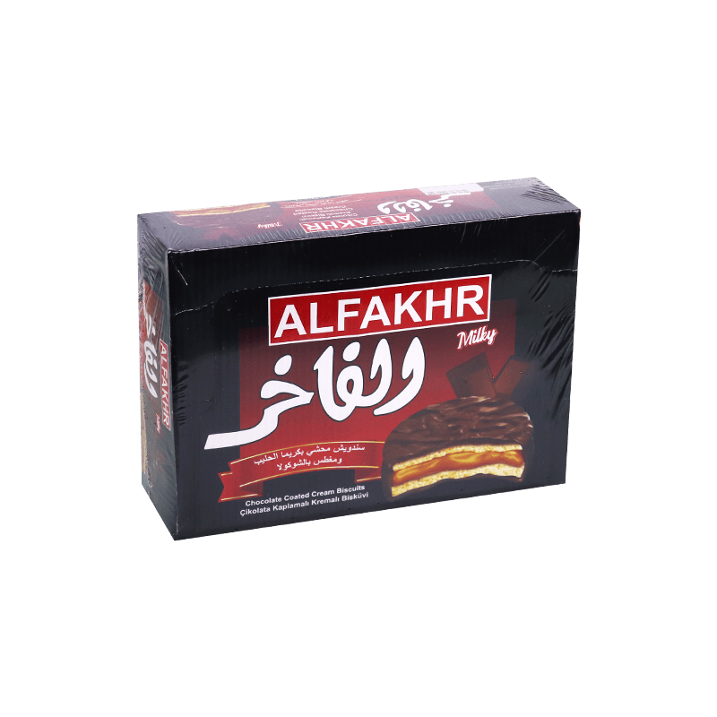 Alfakhr Biscuits With Chocolate 12pcs