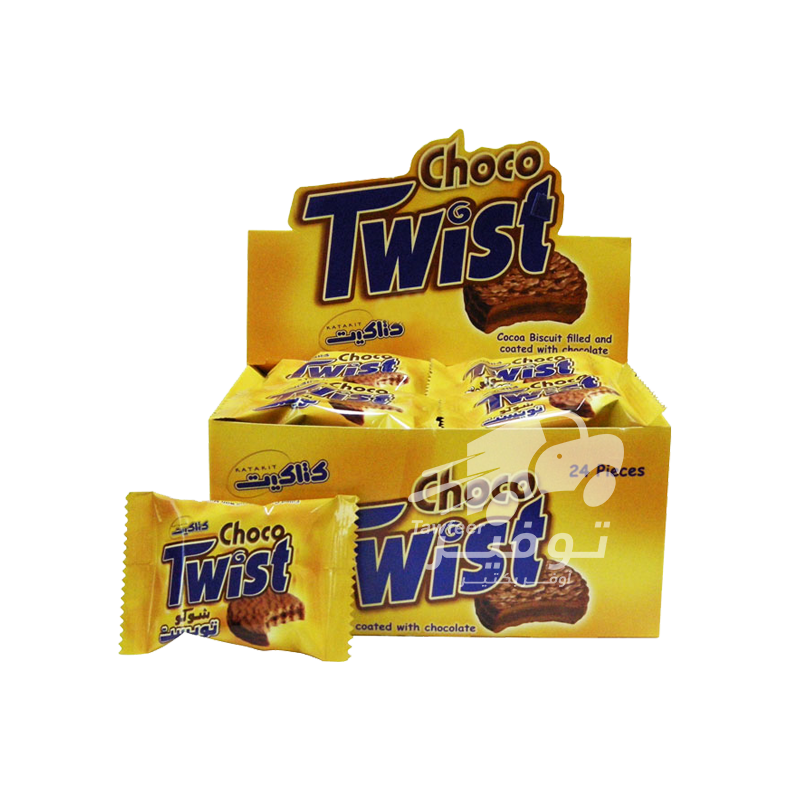 Koekjes Chocola Choco Twist Katakit 24st