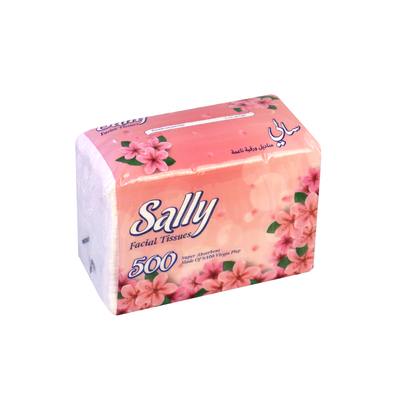 Facial Tissues 1 Layer Sally/Oscar 500pcs