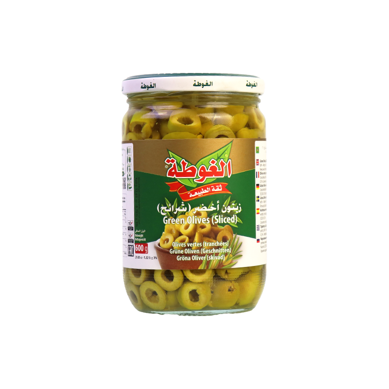 Green olives (slices) Algota 600g