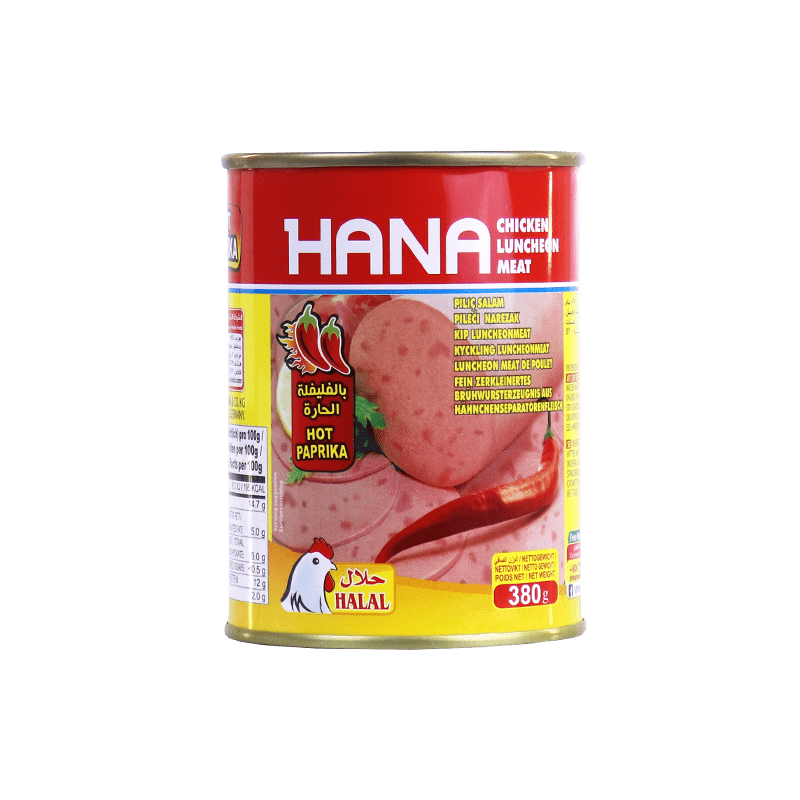 Luncheon chicken hot Hana  380 g