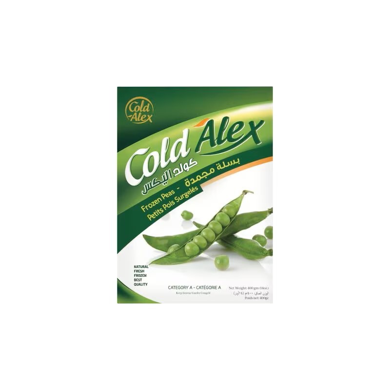 Frozen Green Peas Gold Alex 400g