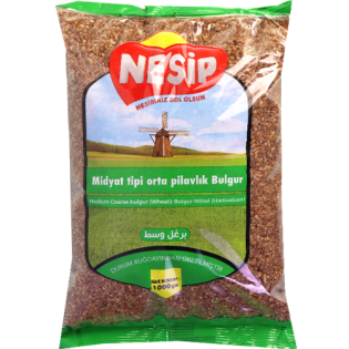 Medium brown Bulgur Naseeb 1Kg