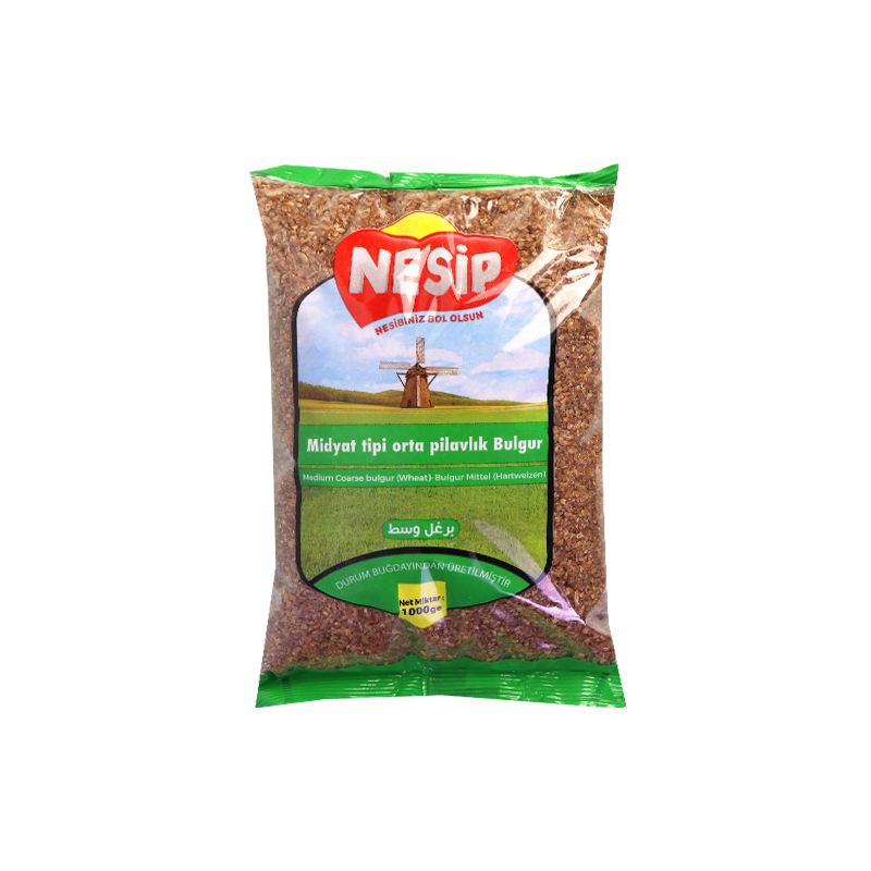 Medium brown Bulgur Naseeb 1Kg