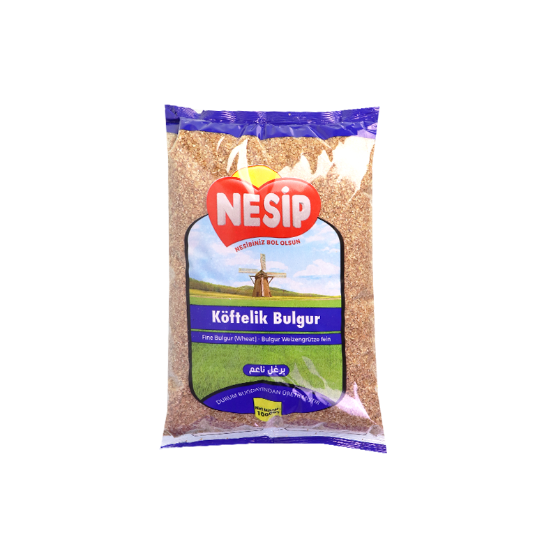 Fine brown Bulgur Naseeb 1Kg