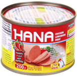 Luncheon Chicken Hot Hana 200g