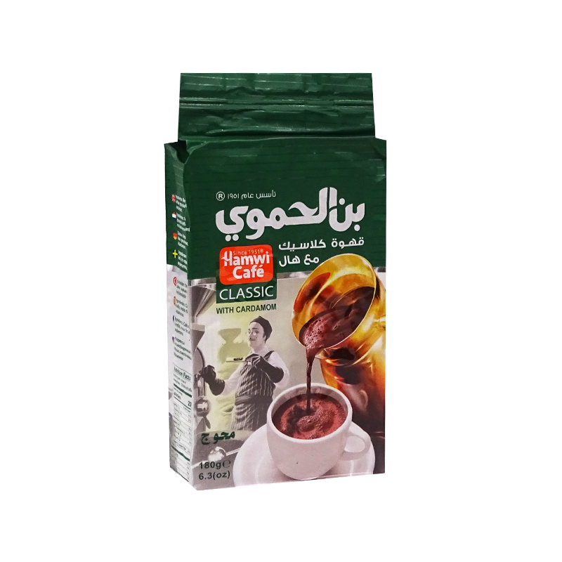 Koffie Klassiek Kardemom Hamwi 180g