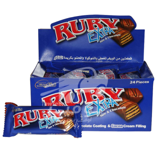 بسكويت روبي اكسترا كاكاو 24ق