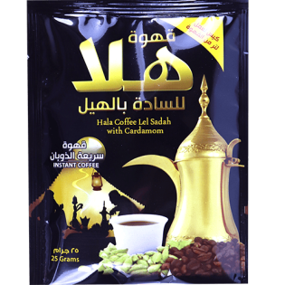 قهوة سريعة هلا للسادة بالهيل 25غ