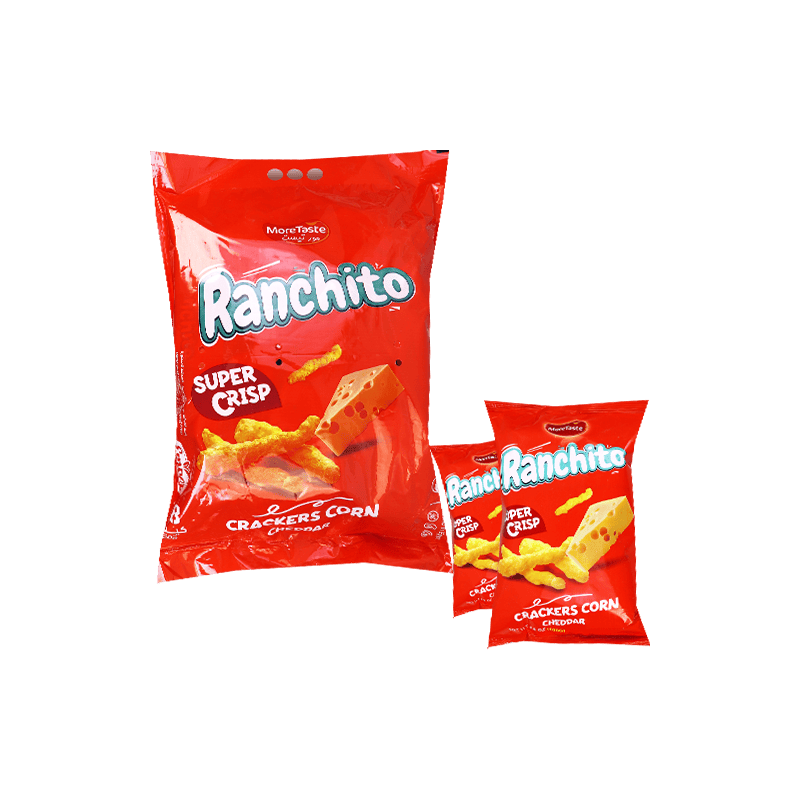 Crackers corn Ranchito cheddar  108 piece