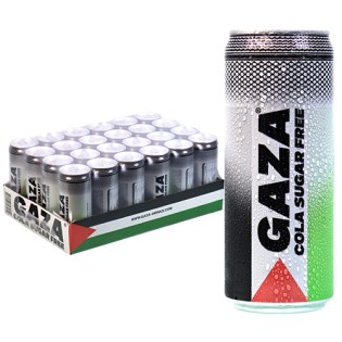 Cola sugar free Gaza 330ml