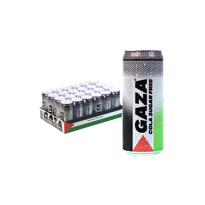 Cola sugar free Gaza 330ml