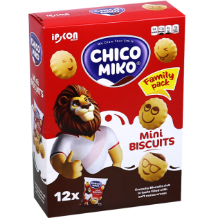 mini biscuits chocola chico miko 360g