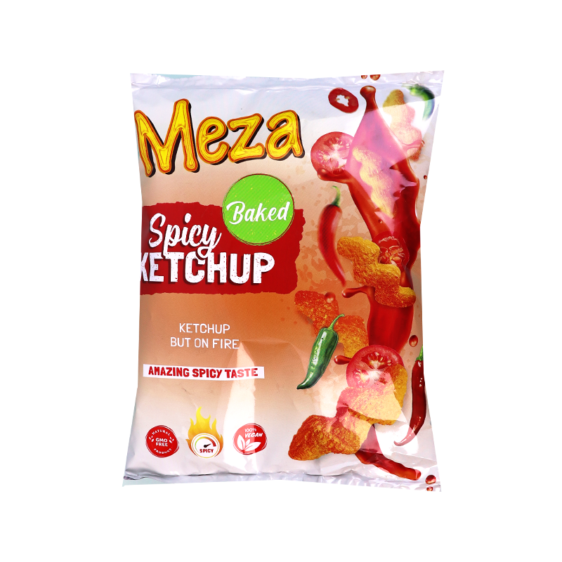 Meza Crispy Corn Fingers spicy Ketchup Flavor 55g