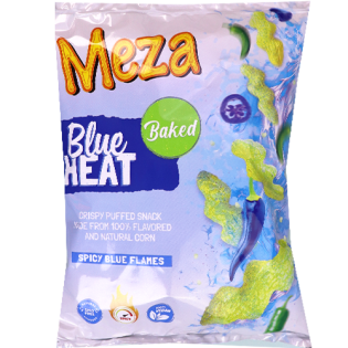 Meza Crispy Corn Fingers blue heat  Flavor 55g