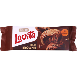 Cake chocolate cream dark roshn lovita 152g