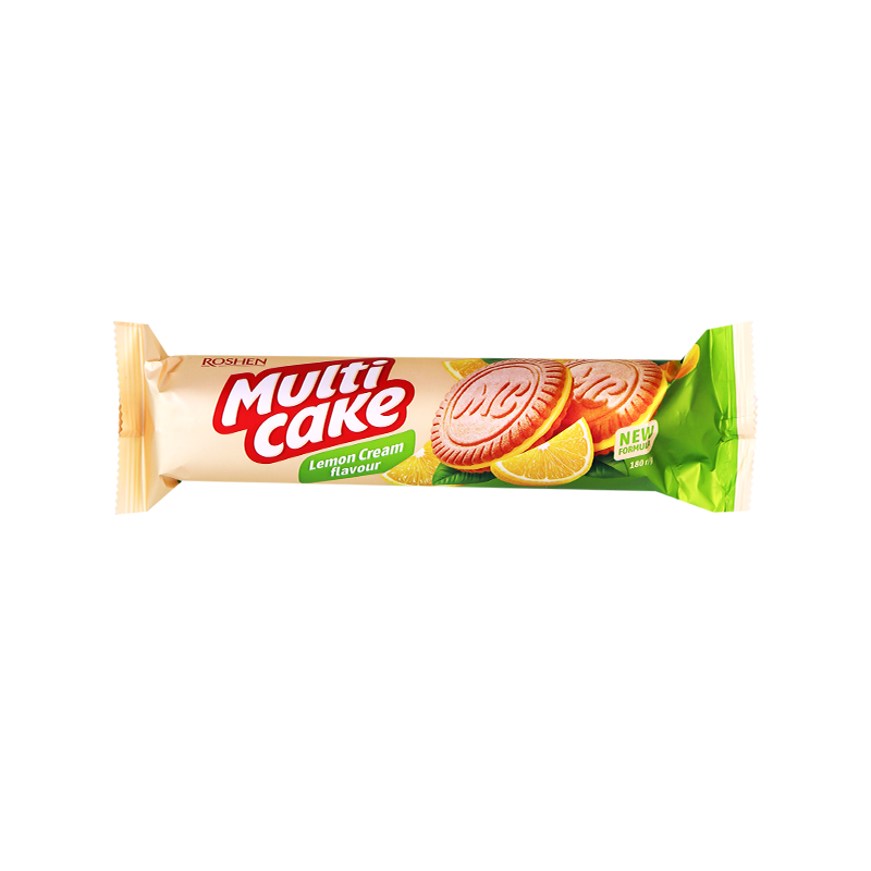 Biscuits with lemon filling Multi Cake Roshin 180g